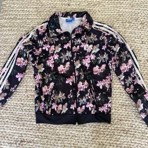 Adidas Originals Floral Track Jacket
